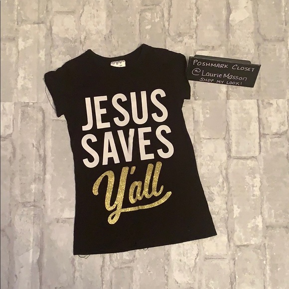 JESUS SAVES YA’LL 2pc set - Picture 2 of 3